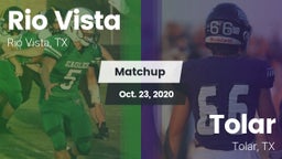 Matchup: Rio Vista vs. Tolar  2020