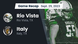 Recap: Rio Vista  vs. Italy  2023