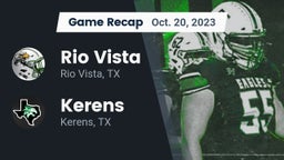 Recap: Rio Vista  vs. Kerens  2023