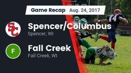 Recap: Spencer/Columbus  vs. Fall Creek  2017