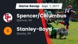 Recap: Spencer/Columbus  vs. Stanley-Boyd  2017