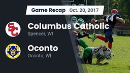 Recap: Columbus Catholic  vs. Oconto  2017