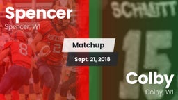 Matchup: Spencer vs. Colby  2018