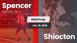 Matchup: Spencer vs. Shiocton 2020