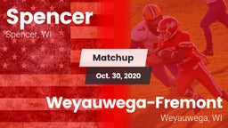 Matchup: Spencer vs. Weyauwega-Fremont  2020