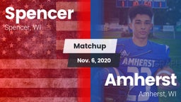 Matchup: Spencer vs. Amherst  2020