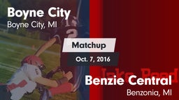 Matchup: Boyne City vs. Benzie Central  2016