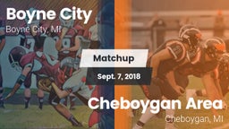 Matchup: Boyne City vs. Cheboygan Area  2018