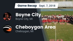 Recap: Boyne City  vs. Cheboygan Area  2018
