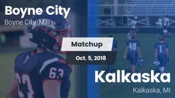 Matchup: Boyne City vs. Kalkaska  2018
