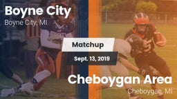 Matchup: Boyne City vs. Cheboygan Area  2019