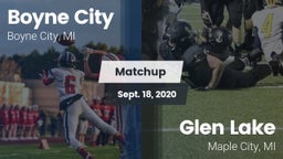 Matchup: Boyne City vs. Glen Lake   2020