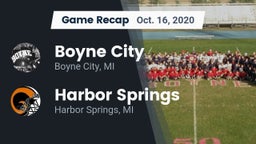 Recap: Boyne City  vs. Harbor Springs  2020