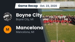 Recap: Boyne City  vs. Mancelona  2020