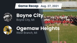 Recap: Boyne City  vs. Ogemaw Heights  2021
