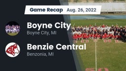 Recap: Boyne City  vs. Benzie Central  2022