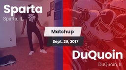 Matchup: Sparta vs. DuQuoin  2017