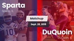 Matchup: Sparta vs. DuQuoin  2018