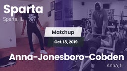 Matchup: Sparta vs. Anna-Jonesboro-Cobden  2019