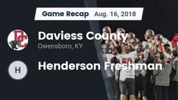 Recap: Daviess County  vs. Henderson Freshman 2018
