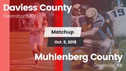 Matchup: Daviess County vs. Muhlenberg County  2018