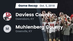 Recap: Daviess County  vs. Muhlenberg County  2018