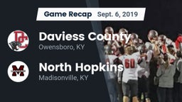Recap: Daviess County  vs. North Hopkins  2019
