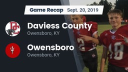 Recap: Daviess County  vs. Owensboro  2019