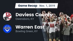 Recap: Daviess County  vs. Warren East  2019