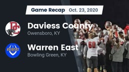 Recap: Daviess County  vs. Warren East  2020