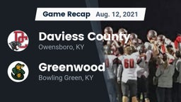 Recap: Daviess County  vs. Greenwood  2021