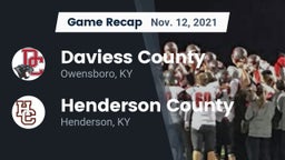 Recap: Daviess County  vs. Henderson County  2021