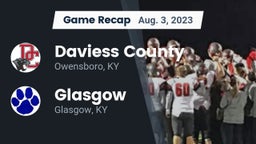 Recap: Daviess County  vs. Glasgow  2023