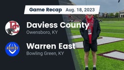 Recap: Daviess County  vs. Warren East  2023