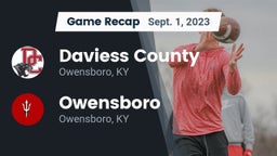 Recap: Daviess County  vs. Owensboro  2023