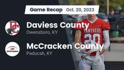 Recap: Daviess County  vs. McCracken County  2023