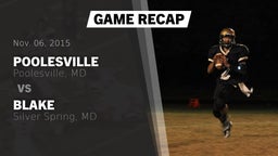 Recap: Poolesville  vs. Blake  2015