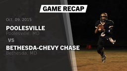 Recap: Poolesville  vs. Bethesda-Chevy Chase  2015