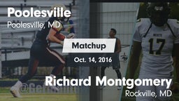 Matchup: Poolesville vs. Richard Montgomery  2016