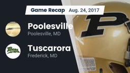 Recap: Poolesville  vs. Tuscarora  2017