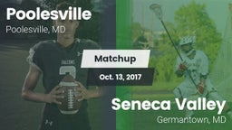 Matchup: Poolesville vs. Seneca Valley  2017