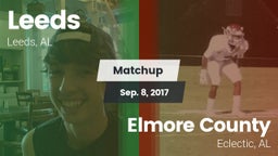 Matchup: Leeds  vs. Elmore County  2017