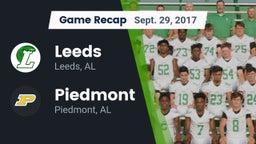 Recap: Leeds  vs. Piedmont  2017
