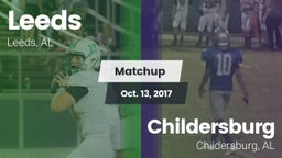 Matchup: Leeds  vs. Childersburg  2017