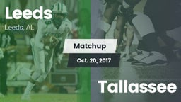 Matchup: Leeds  vs. Tallassee  2017