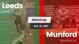 Matchup: Leeds  vs. Munford  2017