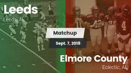 Matchup: Leeds  vs. Elmore County  2018