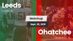 Matchup: Leeds  vs. Ohatchee  2018