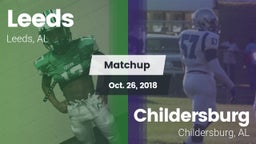 Matchup: Leeds  vs. Childersburg  2018