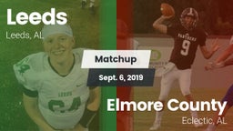 Matchup: Leeds  vs. Elmore County  2019